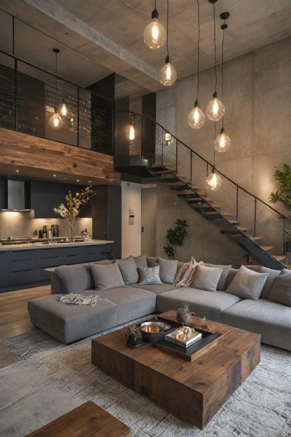 индастриал интерьер